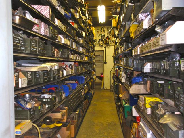 In-Shop Parts Department
